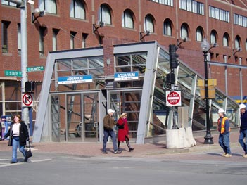 MBTA Aquarium Station